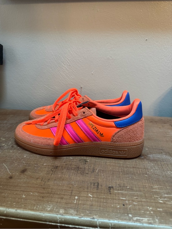 adidas Shoes - adidas Women's Orange & Pink Spezial Low-Top Sneakers